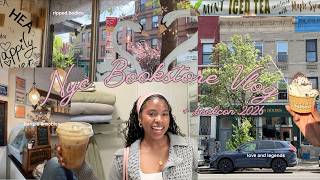 NYC vlog | bookcon, bookstores, & cafes