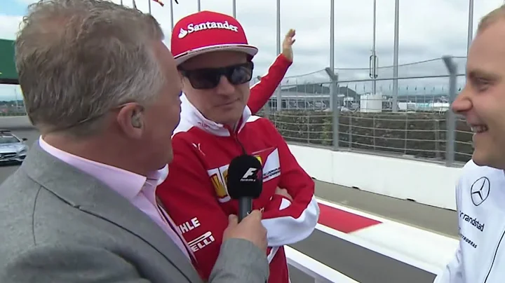 Kimi and Bottas have an enthusiastic talk - DayDayNews