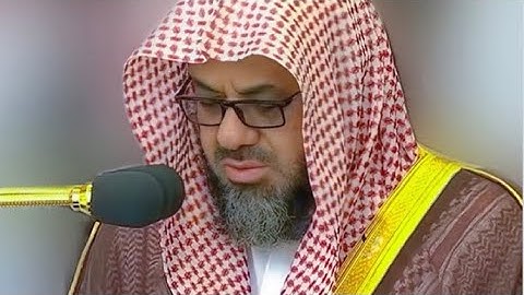 لَّقَدْ كَفَرَ الَّذِينَ قَالُوا إِنَّ اللَّهَ هُوَ الْمَسِيحُ ابْنُ مَرْيَمَ | تلاوة مؤثرة الشريم