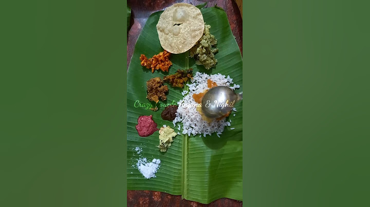 സദ്യ കഴിക്കാൻ ഒരു മോഹം പിന്നെ ഒന്നും നോക്കില്ലാ..