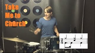 Video thumbnail of "Learn Drums to Take Me to Church by Hozier"