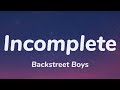 Backstreet boys  incomplete lyrics