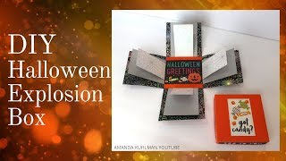 DIY Halloween Explosion Box | Beginner Tutorial | Amanda Kuhlman