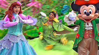 [4K] Disney Pirates & Princesses 2019 - Team Princesses Main Street - Disneyland Paris