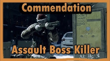 The Division 1.7 - Commendation - Assault Boss Killer - Kill 30 LMB bosses