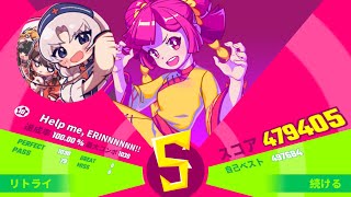 【MuseDash】 Help me, ERINNNNNN!!-ビートまりお☆10【親指手元】達成率100%[AP]