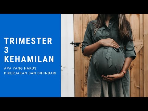 Apa yang harus dikerjakan dan dihindari pada trimester 3 kehamilan?