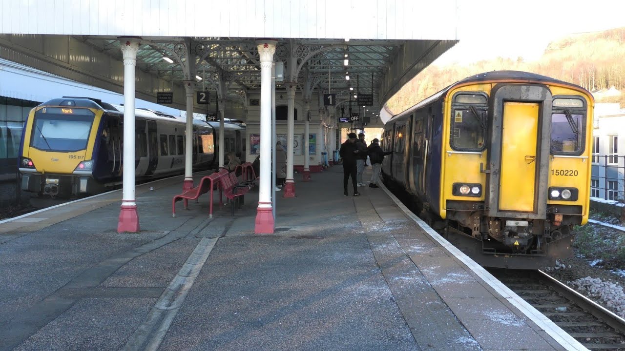 Trains at Halifax 30/11/2023 YouTube