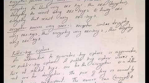 Computer Network : Cryptographic Building Blocks part2