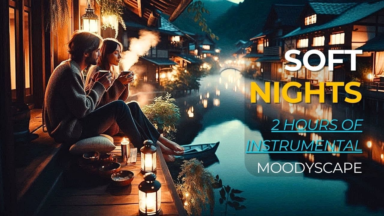 Soft Nights — 2 Hour Ambient Jazz Sax Lounge | Late Night Bar Ambience for Focus & Relax