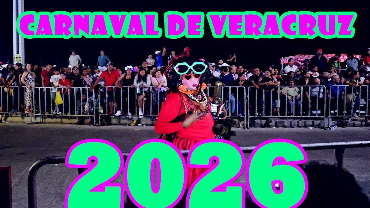 Primer Desfile del CARNAVAL de Veracruz 2026 | Se tardó Horas!!!