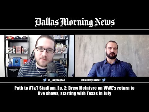 1-on-1 with WWE’s Drew McIntyre: The return of fans, and what it was like performing without them