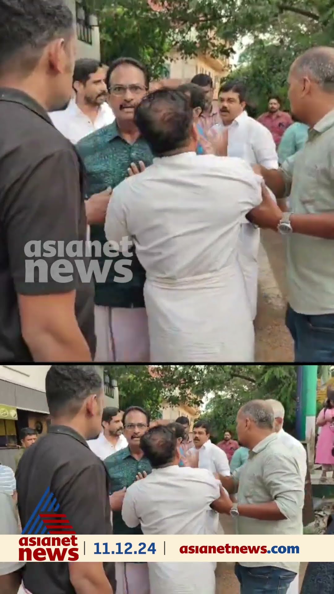 മാടായി കോളേജ് നിയമന വിവാദത്തിൽ ചേരിതിരിഞ്ഞ് ഏറ്റുമുട്ടി കോൺഗ്രസ് പ്രവർത്തകർ
