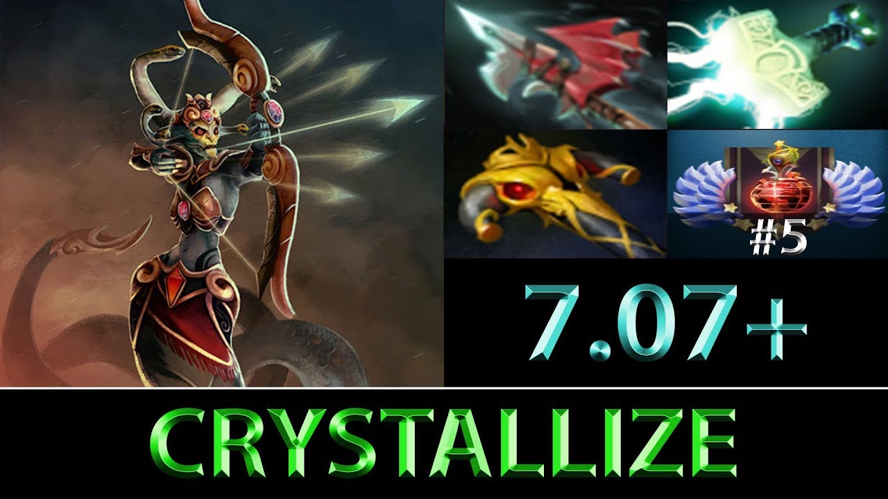 Crystallize [Medusa] Great Carry Rank #5 EU ► Dota 2 7.07+