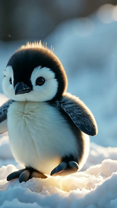 Cute Penguin dancing with the song of APT #apt #penguin #tinypets #mintimals #shortsfeed