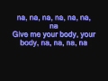 R Kelly Half On A Baby With On Screen Lyrics