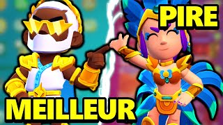 Le MEILLEUR et le PIRE skin de CHAQUE BRAWLER ??!?