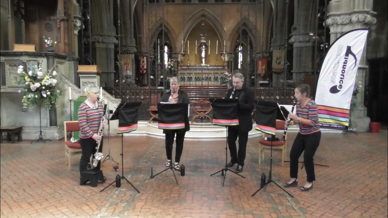 Pie Jesu by John Rutter, played by Liquorice Quartet YouTube