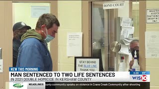 Man receives two life sentences for 2021 murders of Kershaw County couple