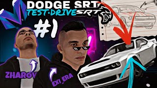 ТЕСТИРУЕМ DODGE SRT в Matreshka RP с ДРУГОМ — дикая скорость и угар!