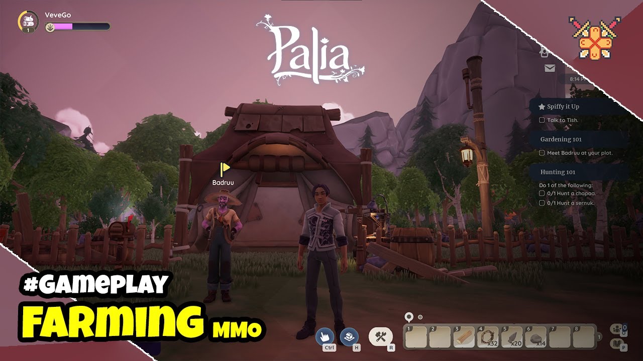 【GAMEPLAY】Game Farming Mirip Game Sebelah | Palia Beta (PC) - YouTube