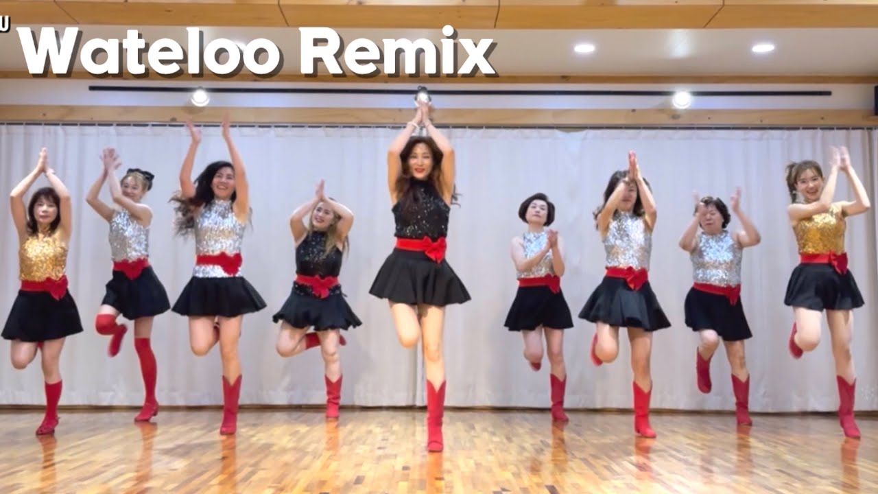 Waterloo Remix Linedance/ Improver/ 워터루 리믹스 라인댄스