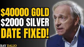 SILVER & GOLD ARE ENTERING A CRITICAL PHASE | RAY DALIO'S URGENT WARNING TO INVESTORS