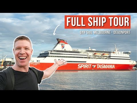 SPIRIT OF TASMANIA DAY SAILING | Car Loading, FULL SHIP TOUR + top tips for FIRST TIME travellers