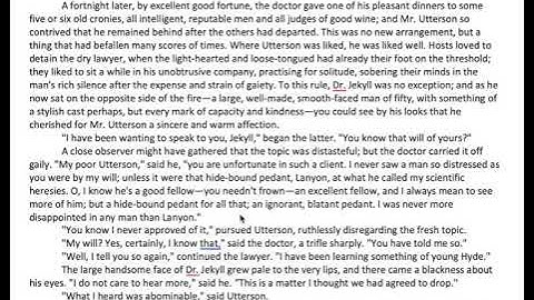 Chapter 3 Dr Jekyll Was Quite at Ease