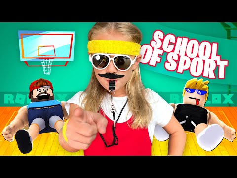 Surviving GYM CLASS in ROBLOX School of Sport! K-CITY GAMING