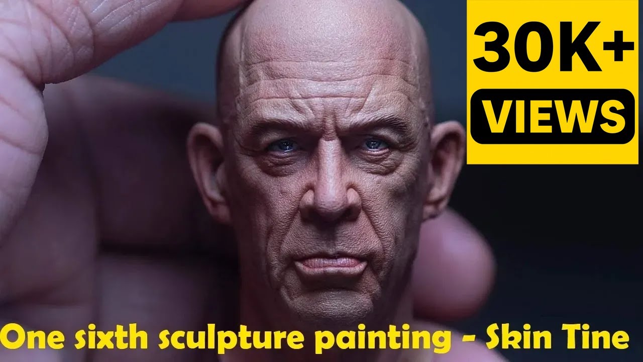 One sixth sculpture painting - Skin Tine
