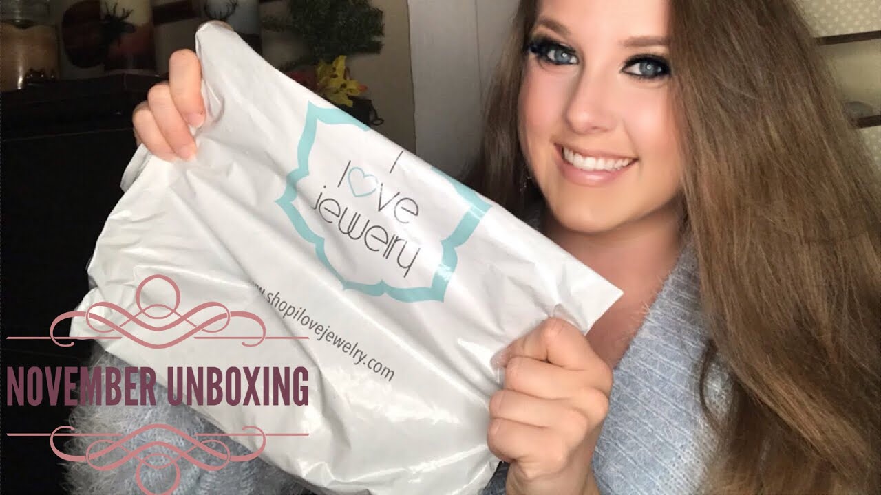 I Love JewelryMono BoxNovember 2018Unboxing YouTube