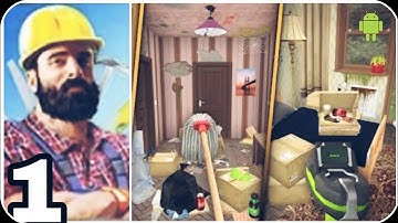 House Flipper Mobile - Gameplay Walkthrough Part 1 - Tutorial (iOS, Android)