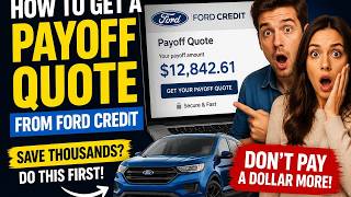 How to get a payoff quote from Ford Credit Ford Motor Credit Address Payoff