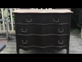 Refinished Antique Dresser YELLOW Refinished Antique Dresser YELLOW