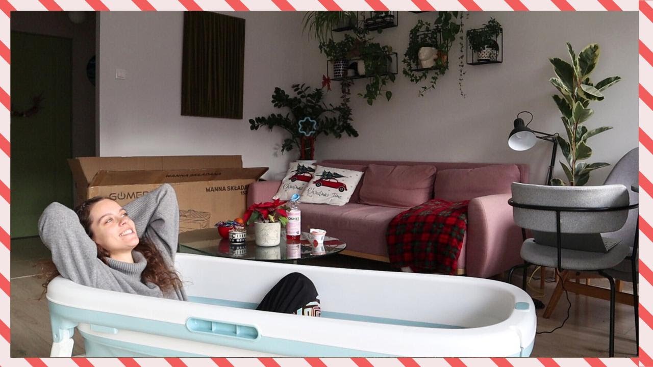 KUPIŁAM SKŁADANĄ WANNĘ!!! | VLOGMAS #13 | Ciut Więcej