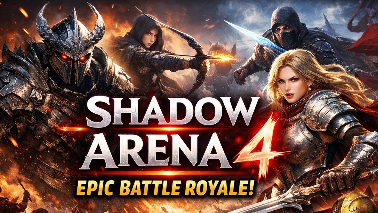 🔥 Shadow Arena 4 – Full Action Gameplay | Epic Battle Begins! 🔥