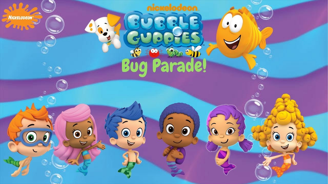 Tonight we will be reading "Bubble Guppies Bug Parade"