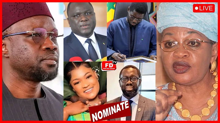 🛑Sonko change son camp & nomme -Ngoné Saliou rēpond -Déthié & Loum attendus -Aīda Mbodj limogée?