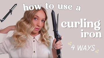 How to Use a Curling Iron | 4 Ways with ghd Curl Tong