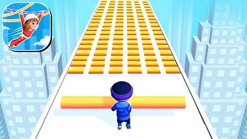 Roof Rails – Max All Levels Unlocked Gameplay (iOS, Android)