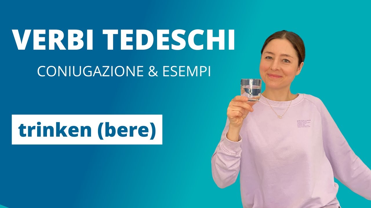 La coniugazione dei verbi tedeschi I trinken (bere) I con esempi I Imparare il tedesco