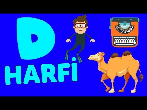 D Harfi - ABC Alfabe Şarkısı | Akıllı Bıdık