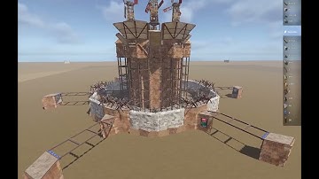 8–12 Man Rust Base Tour | Open Core, Bunker, Wide Gap Peaks (Preview)