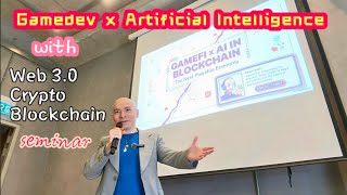 Crypto blockchain GameFi x Artificial Intelligence talk