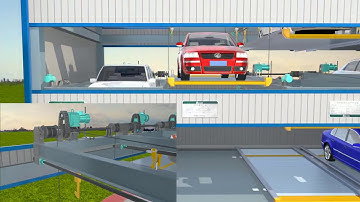 -3+6 Puzzle parking system