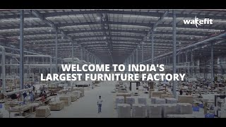 Wakefit Furniture Factory Tour | India's largest furniture factory | with Ankit Garg | Wakefit.co screenshot 4