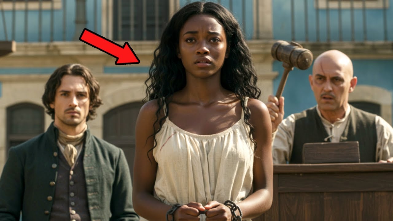 🔥 UMA JOVEM ESCRAVA VIRGEM FOI LEILOADA COMO OBJETO… MAS O DUQUE INTERROMPEU O LEILÃO E MUDOU TUDO!