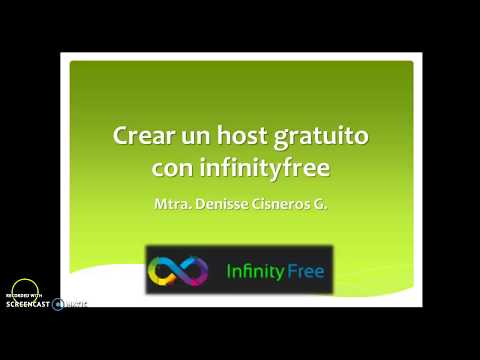 Crear un host gratuito con infinity free