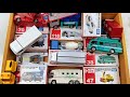 『トミカ』はたらくくるま ミニカーを箱に楽しく収納しよ☆Enjoy storing Tomica minicars in each boxes.